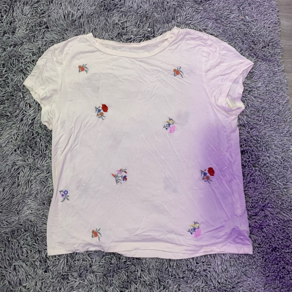 SOLD American Eagle Embroidered Soft & Sexy Tee